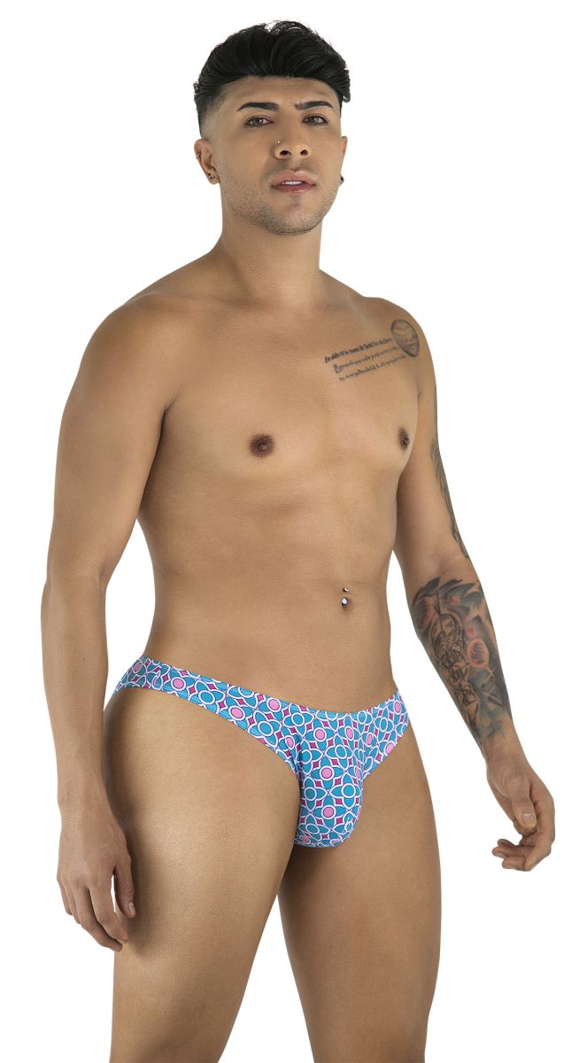 CandyMan 99923 Briefs Color Printed Blue