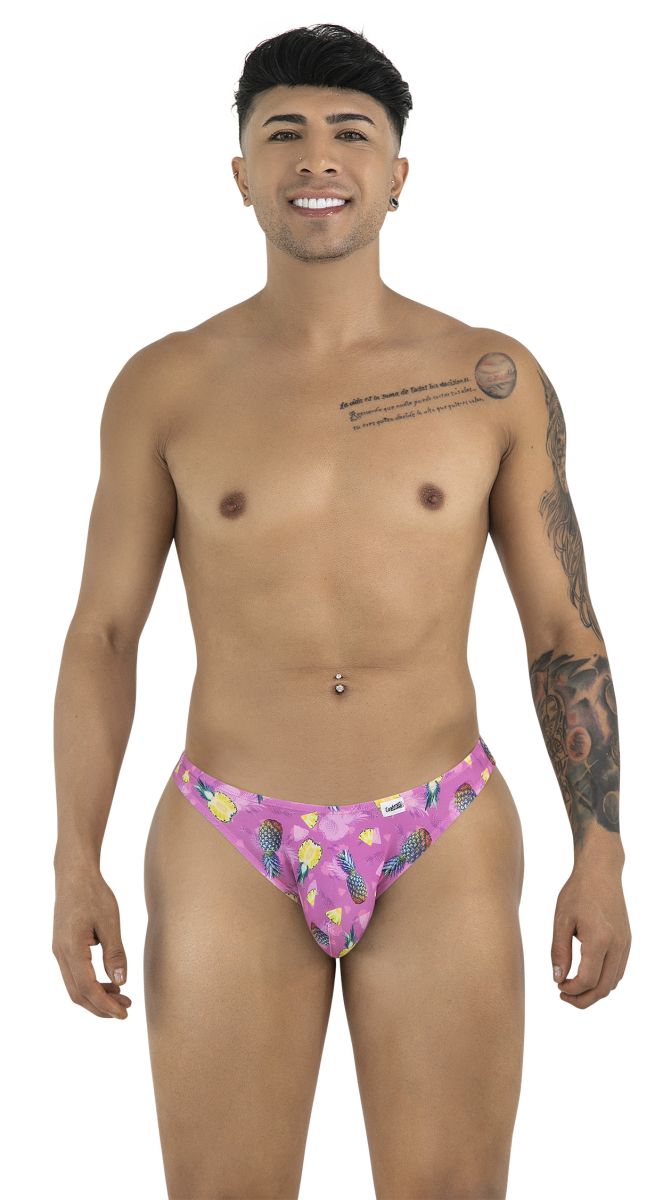 CandyMan 99923 Bikini Color Printed Pink