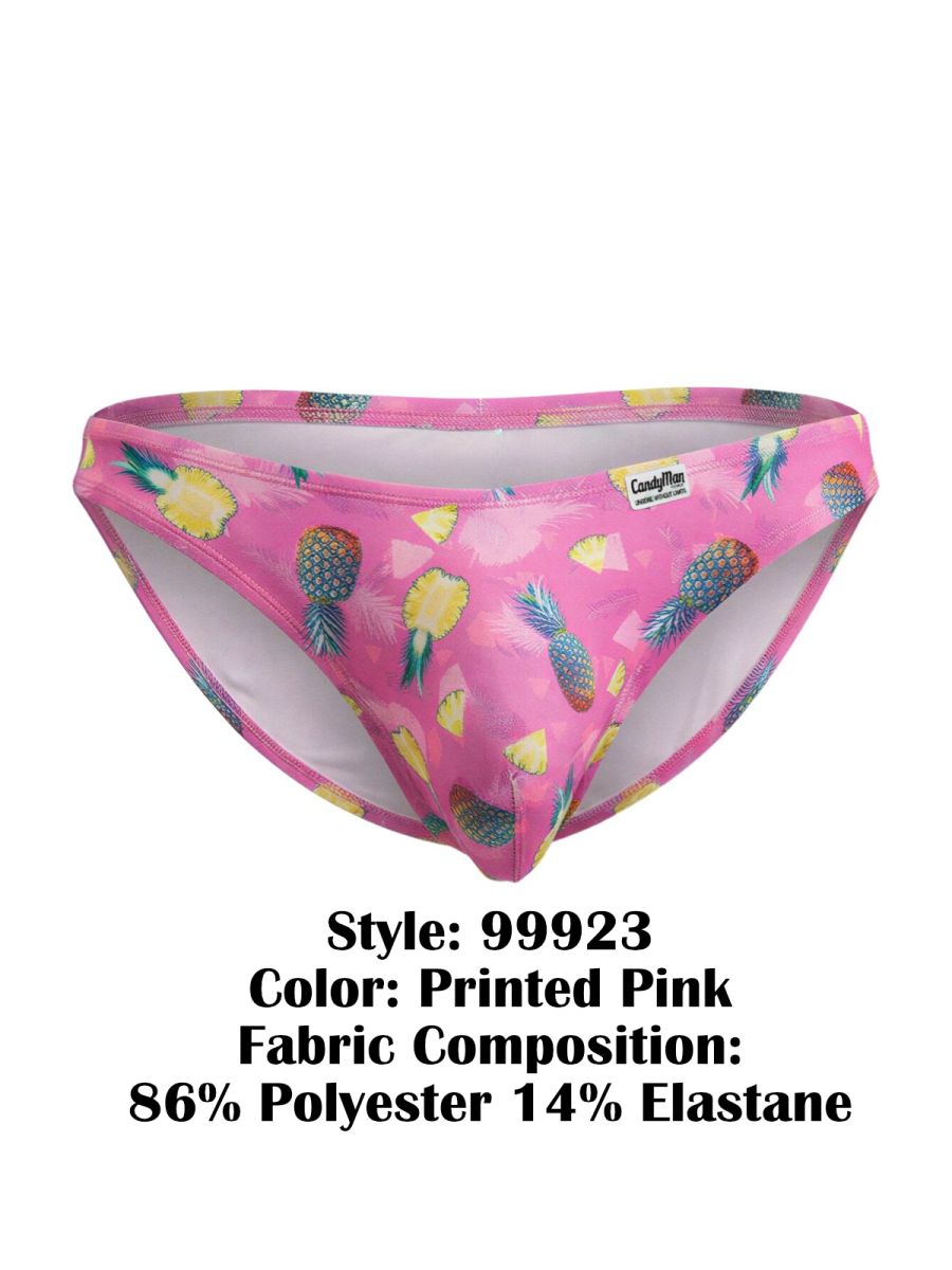CandyMan 99923 Bikini Color Printed Pink
