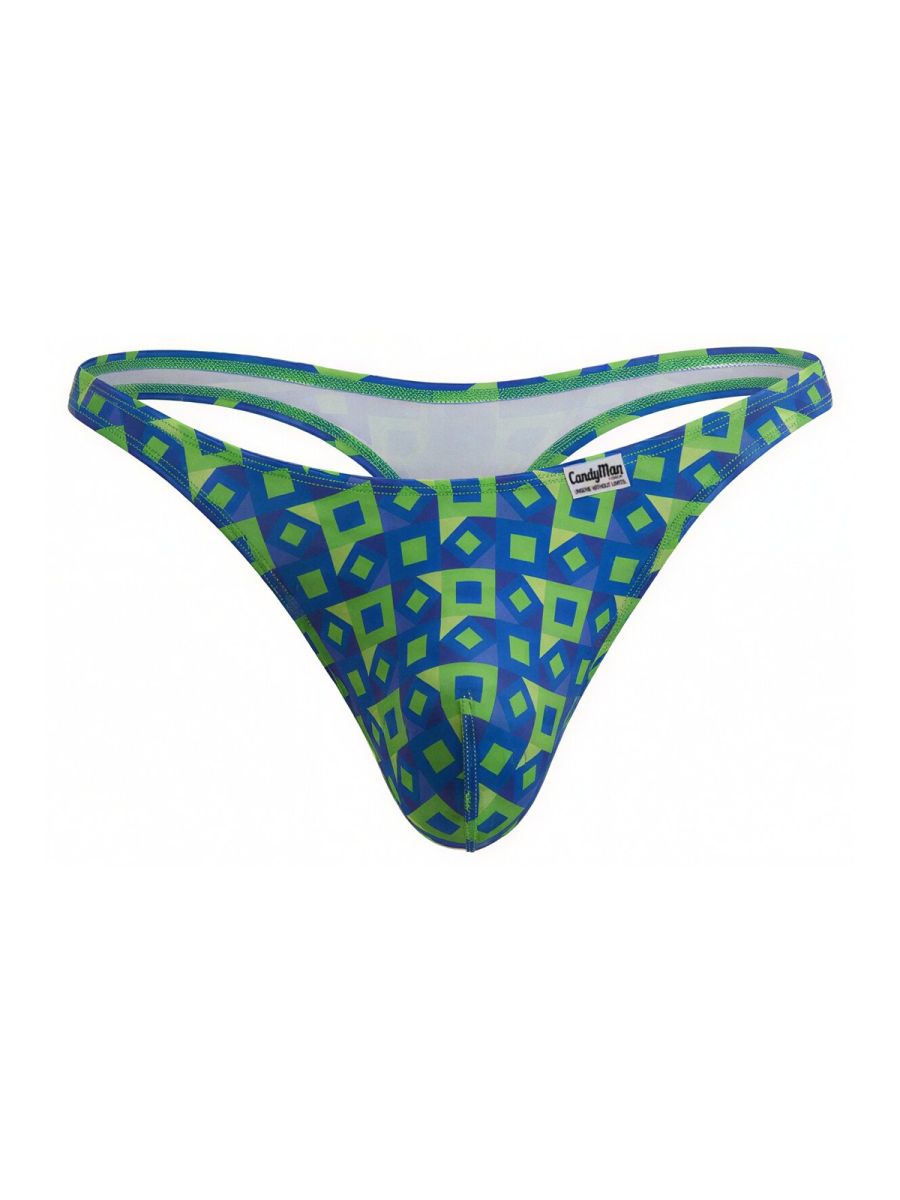CandyMan 99924 Thongs Color Printed Navy