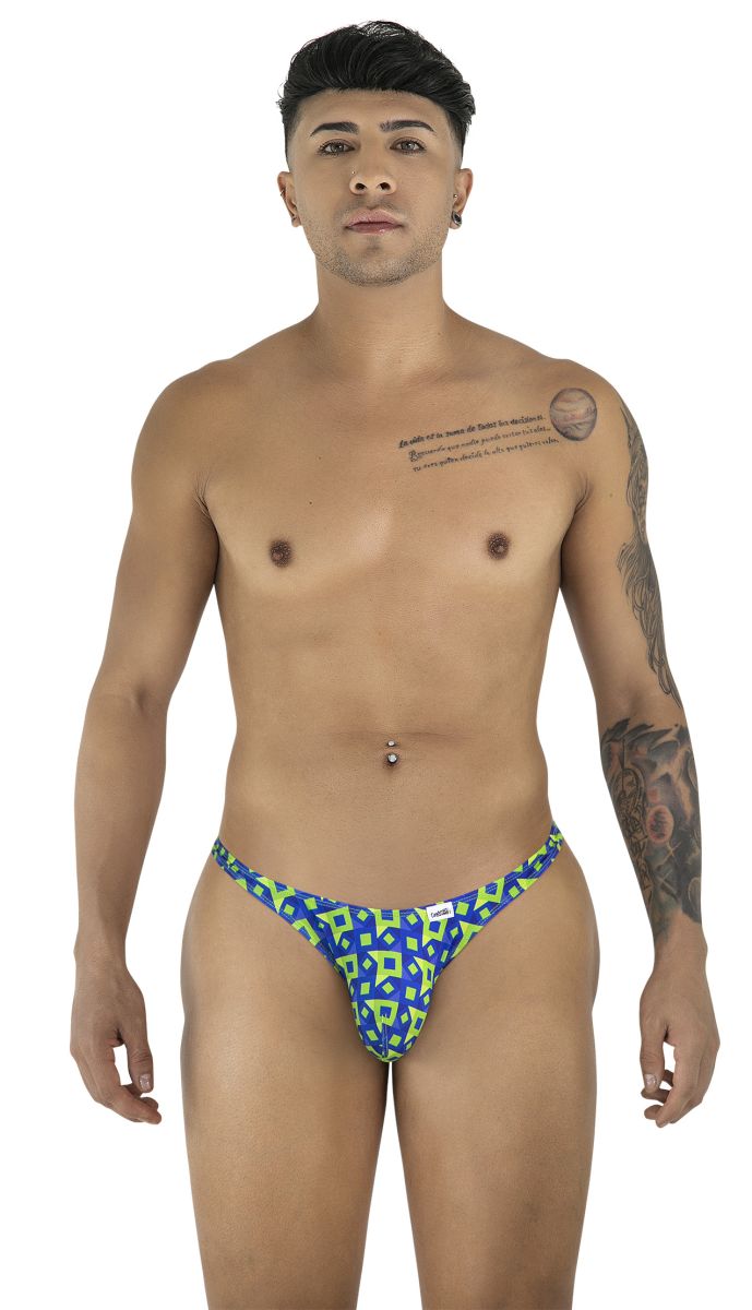 CandyMan 99924 Thongs Color Printed Navy