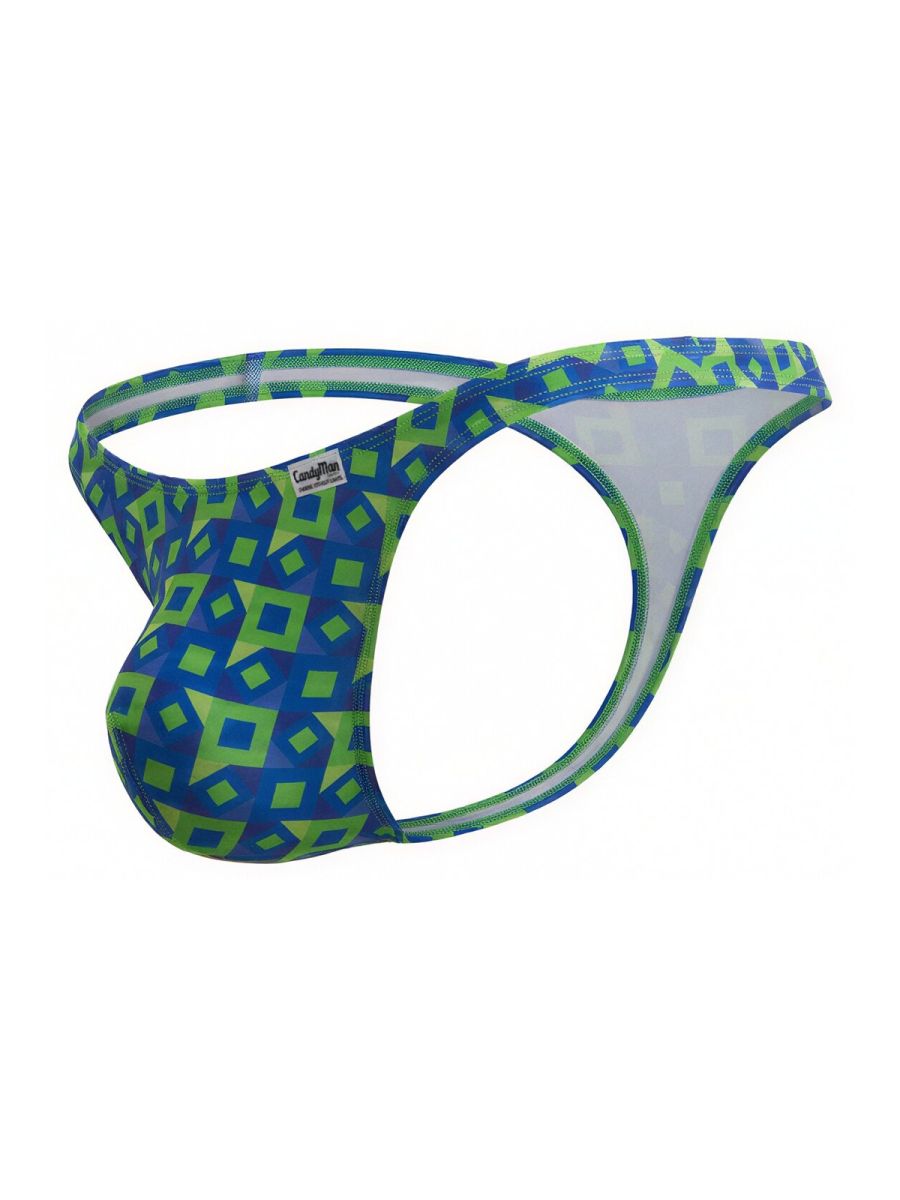 CandyMan 99924 Thongs Color Printed Navy