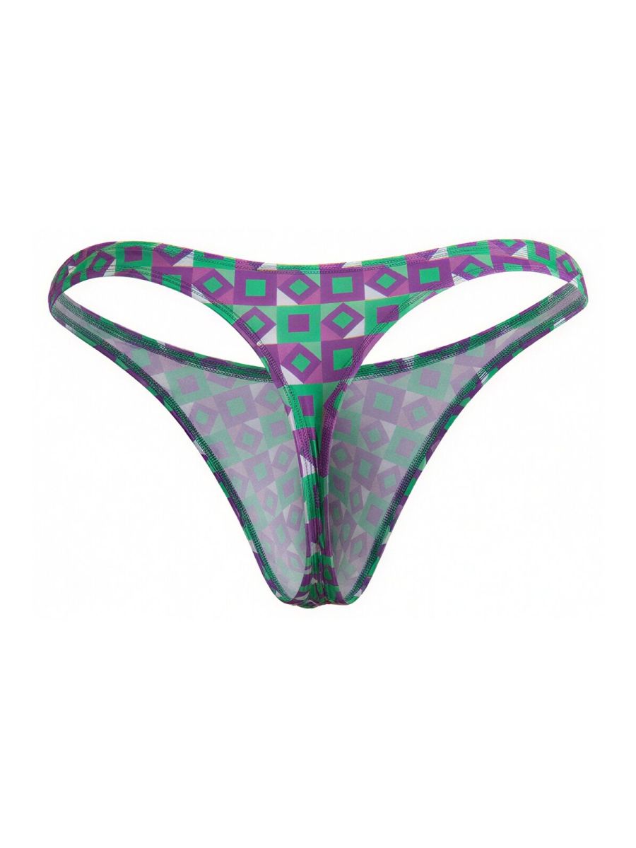 CandyMan 99924 Thongs Color Printed Purple