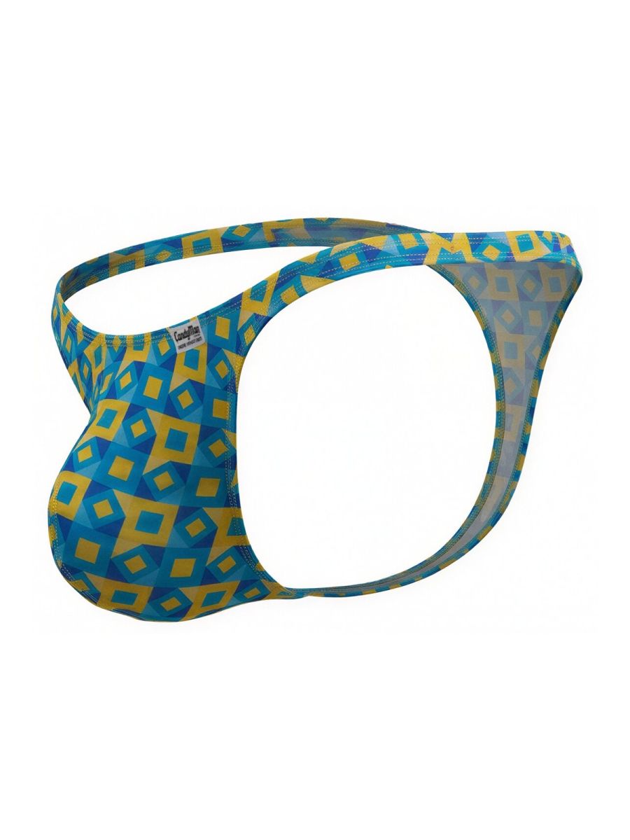 CandyMan 99924 Thongs Color Printed Turquoise