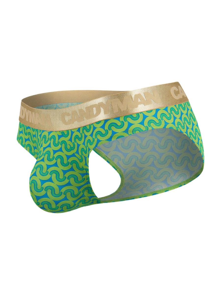 CandyMan 99926 Briefs Color Printed Green