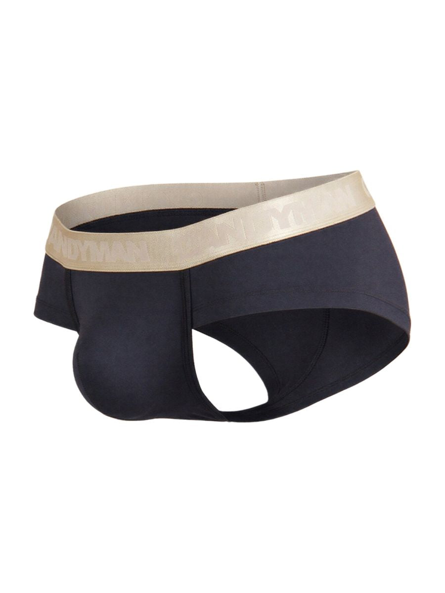 CandyMan 99932 Briefs Color Black-Gold