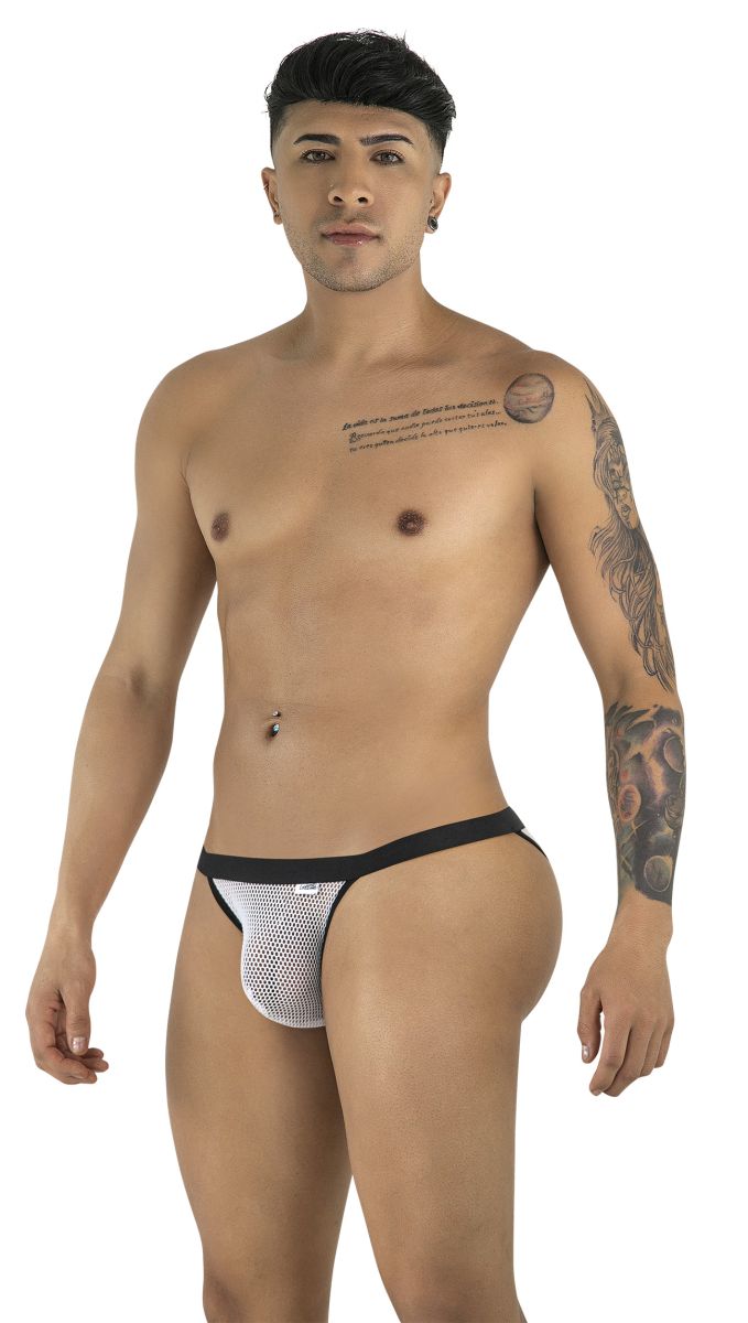 CandyMan 99933 Bikini Color White Mesh