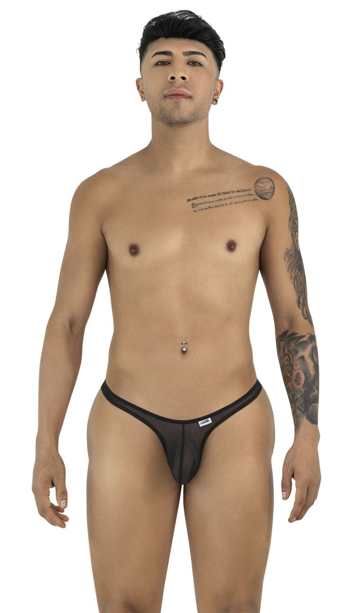 CandyMan 99954 Thongs Color Black Mesh