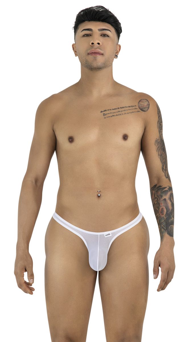 CandyMan 99954 Thongs Color White Mesh
