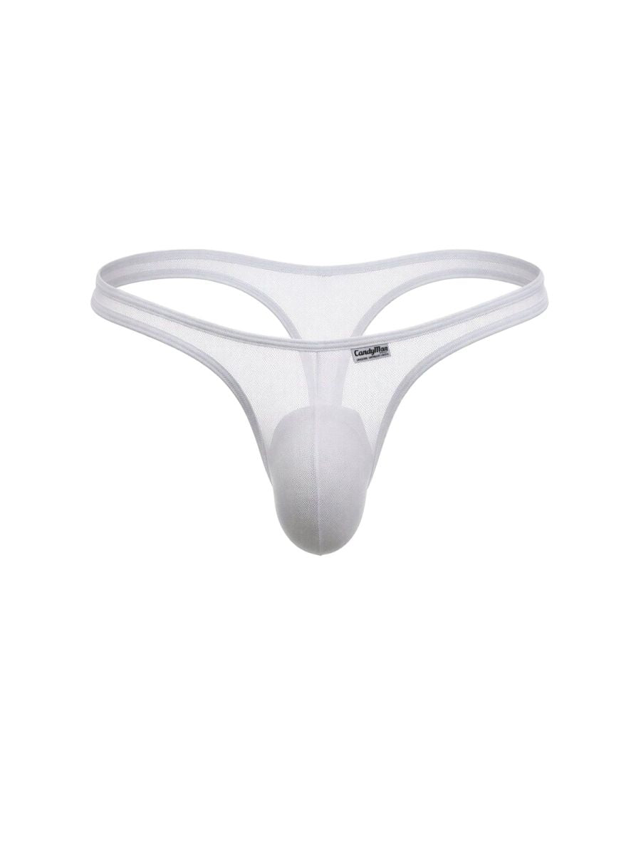 CandyMan 99954 Thongs Color White Mesh