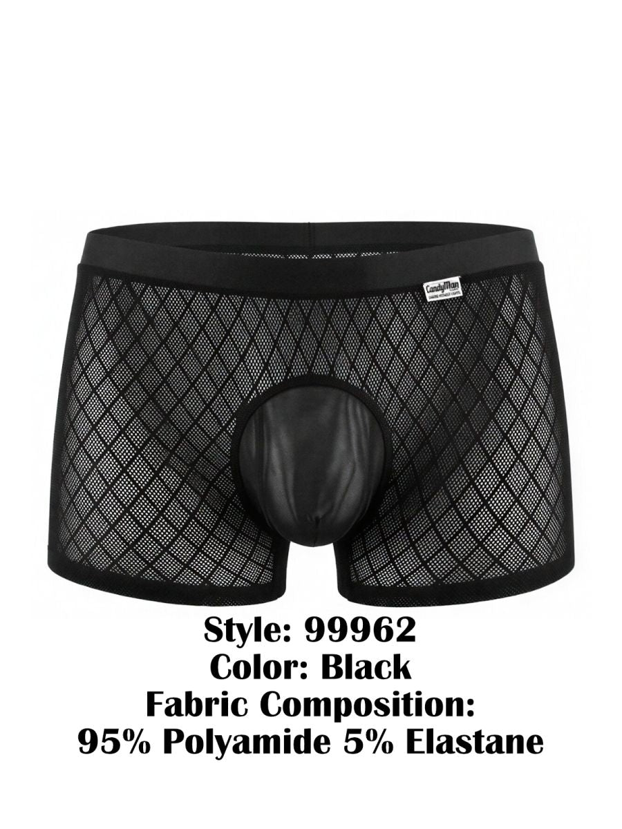 CandyMan 99962 Boxer Briefs Color Black