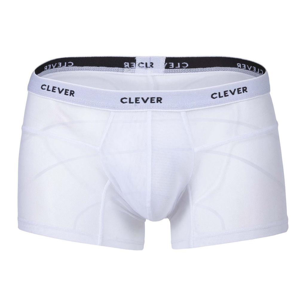 Clever Moda Men's Underwear 1673 Legend Trunks Color White