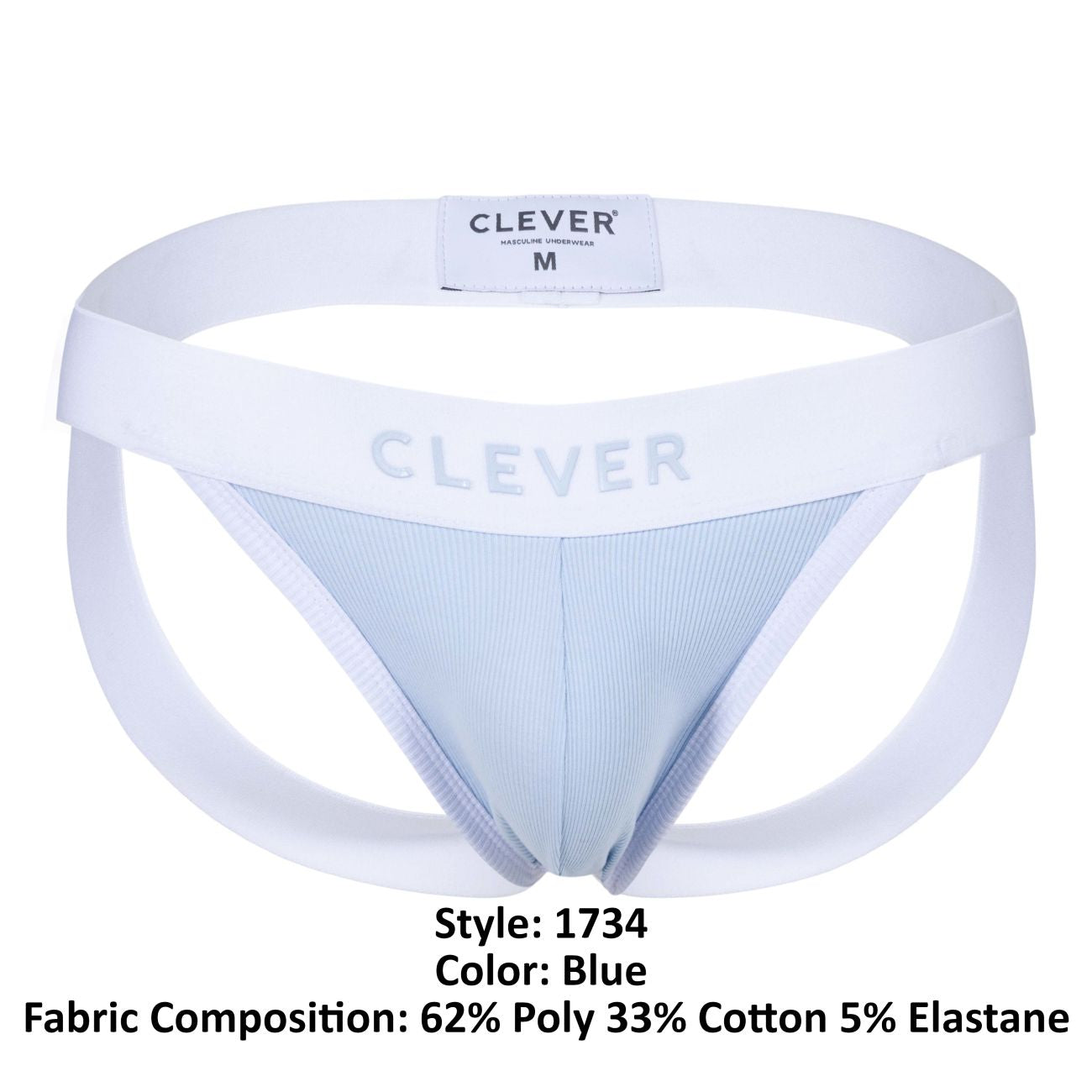 Clever 1734 Colors Jockstrap Color Blue