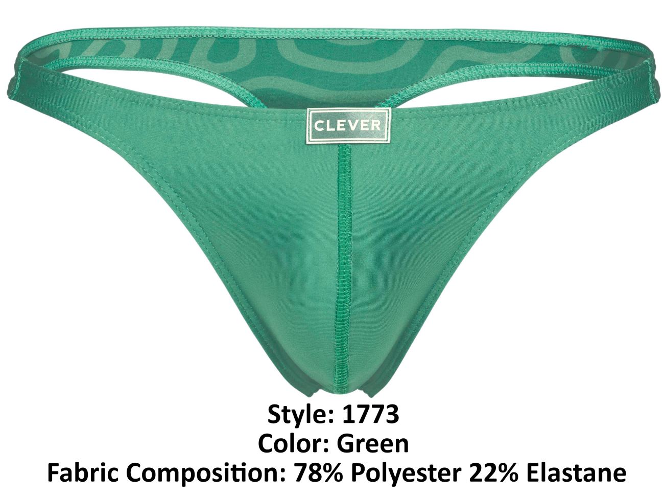 Clever 1773 Cactus Thongs Color Green