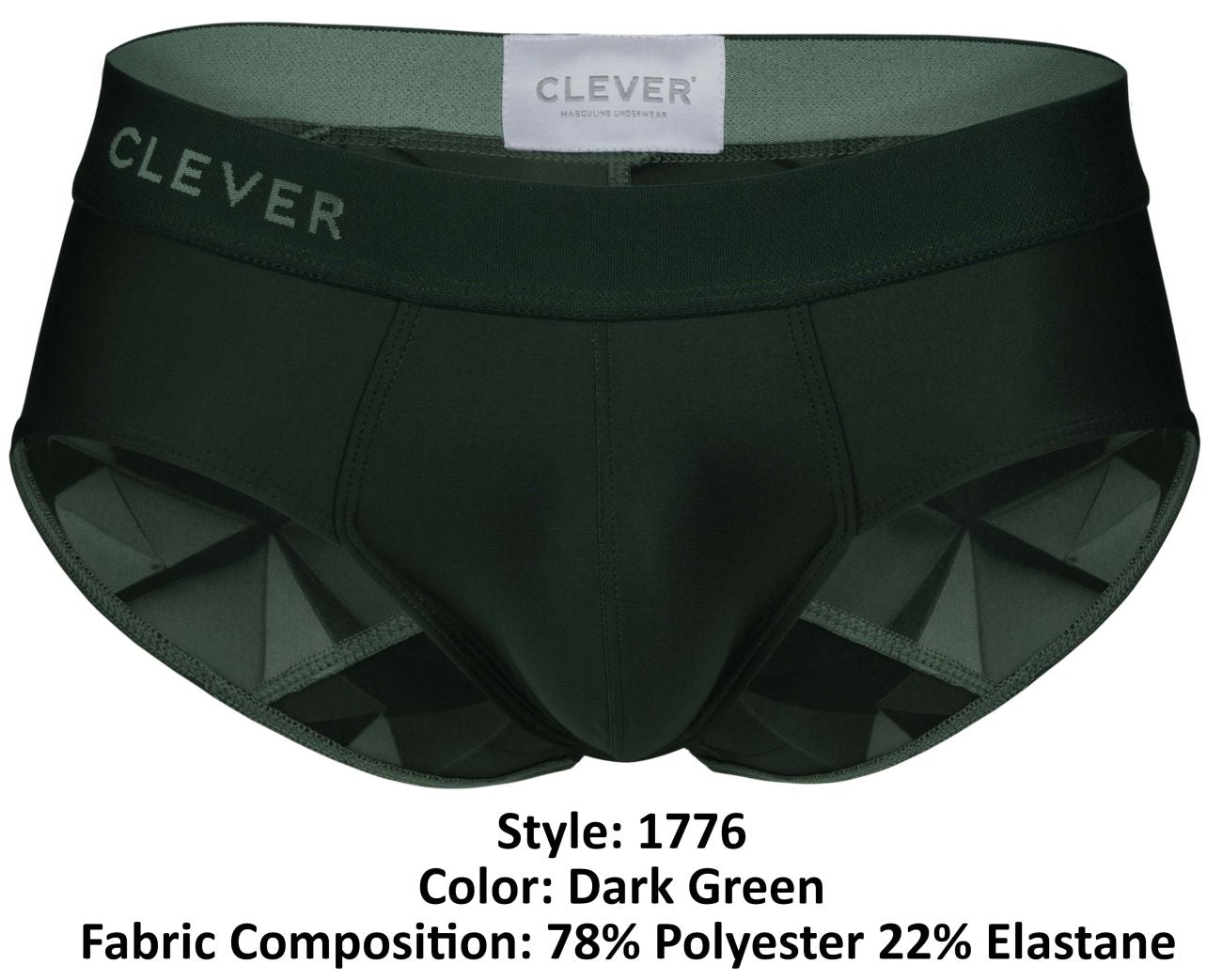 Clever 1776 Venecia Briefs Color Dark Green