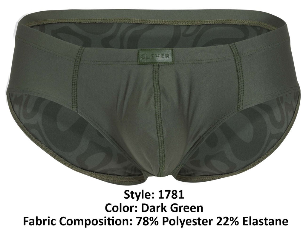 Clever 1781 Maya Briefs Color Dark Green