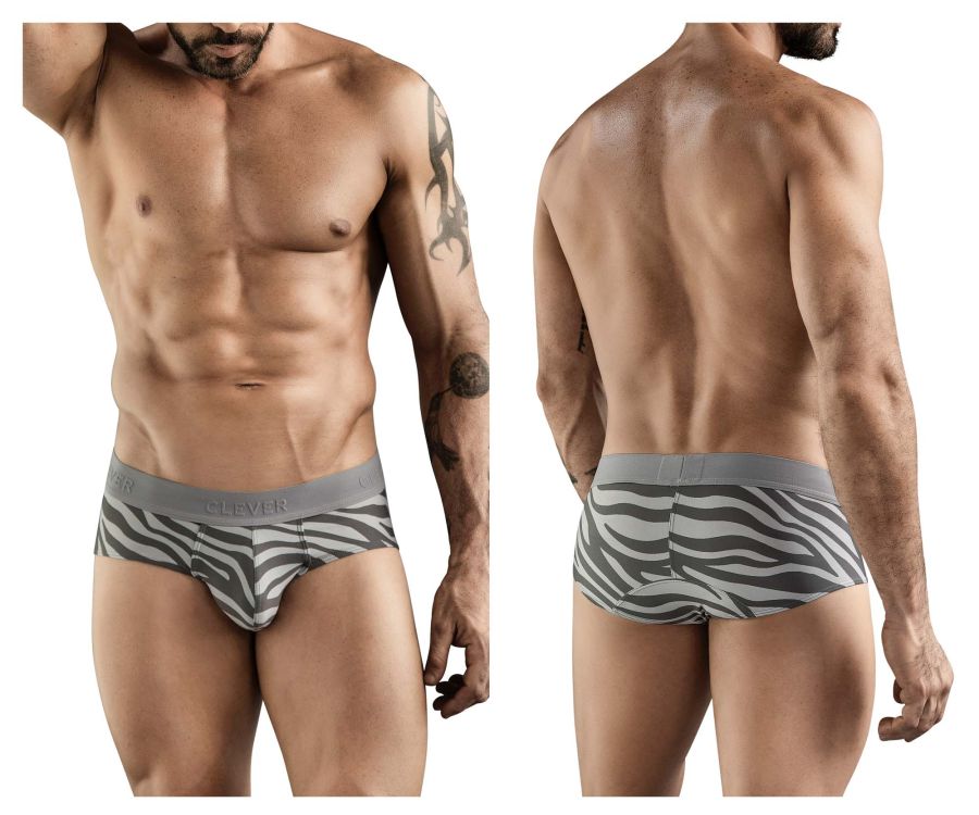 Clever 1801 Cebra Briefs Color Gray