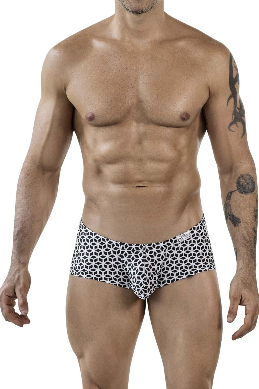 Clever 1856 Cuadricula Trunks Color White