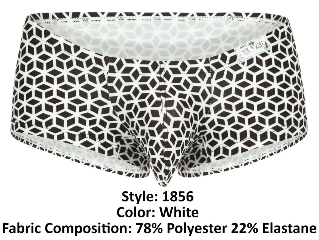 Clever 1856 Cuadricula Trunks Color White