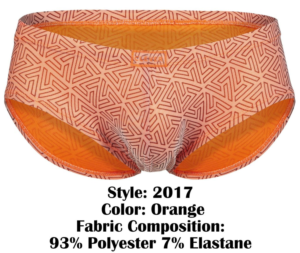 Clever 2017 Neon Briefs Color Orange