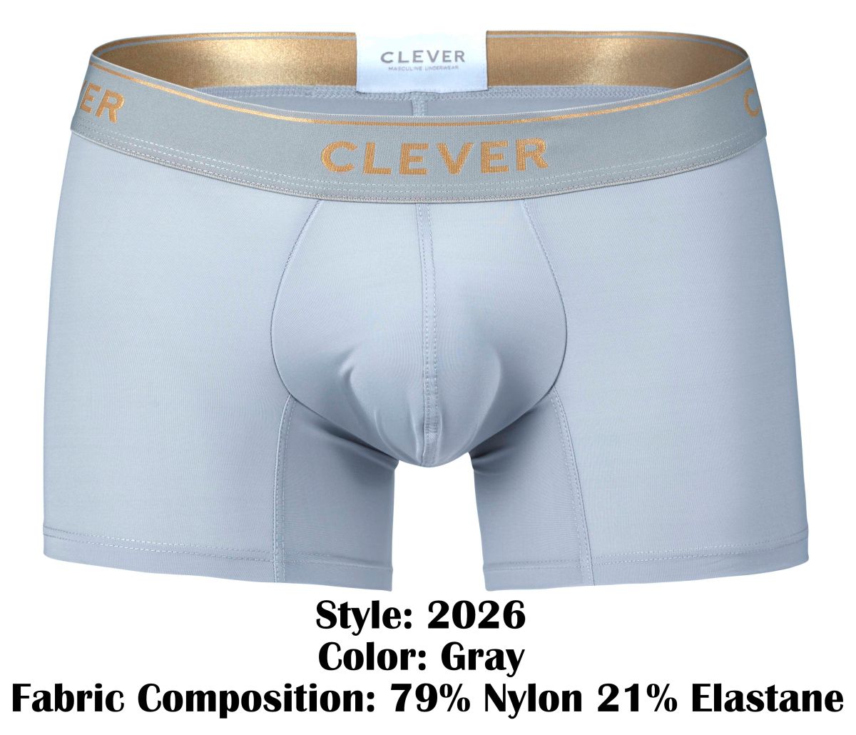 Clever 2026 Valladolid Trunks Color Gray