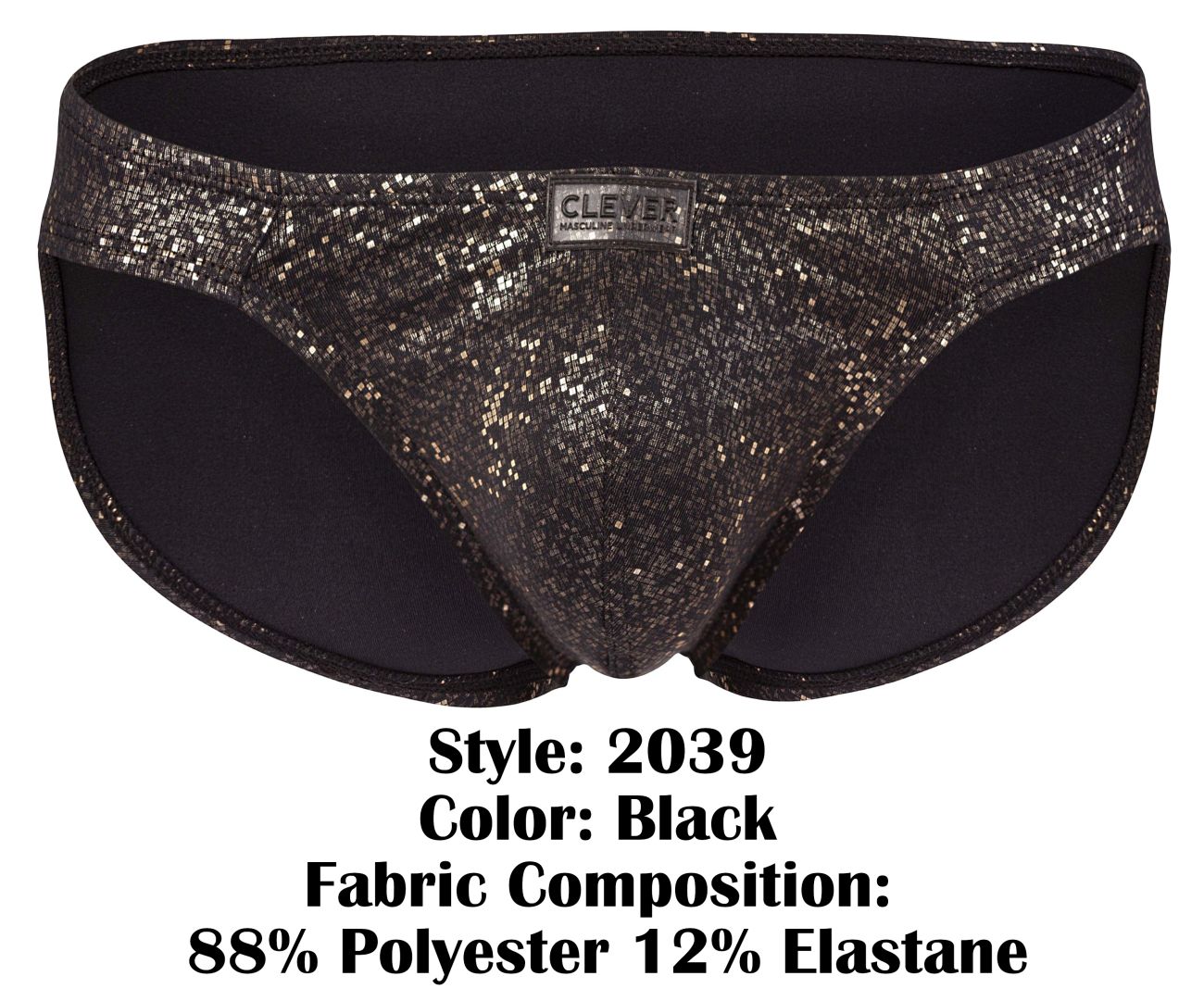 Clever 2039 Galaxy Briefs Color Black