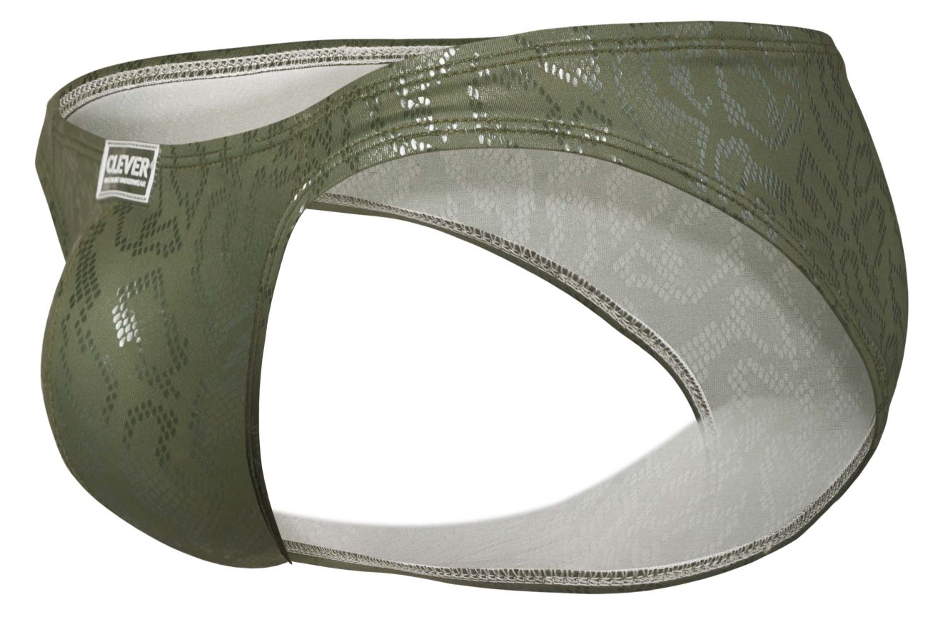 Clever 2040 Luxe Briefs Color Green