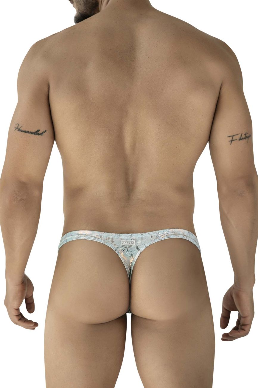 Clever 2063 Diamond Thongs Color Blue