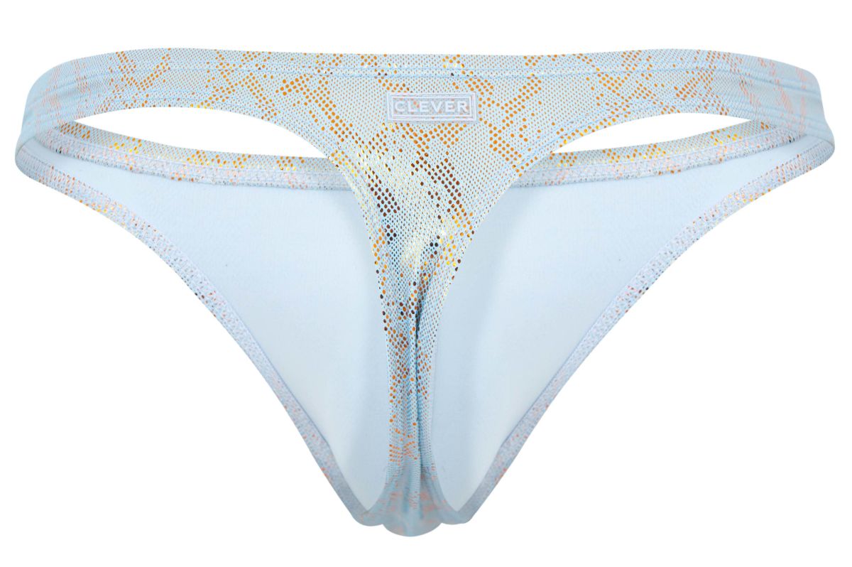 Clever 2063 Diamond Thongs Color Blue