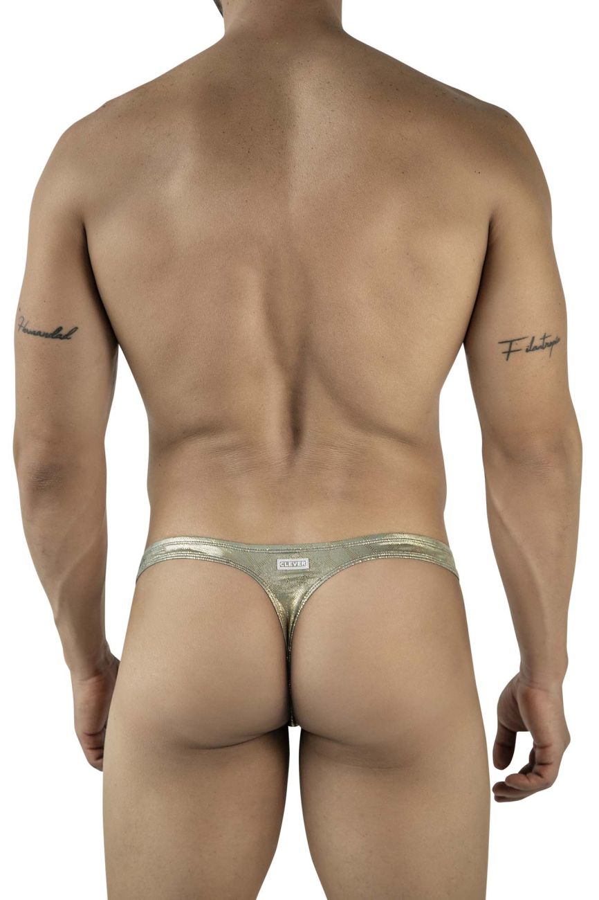 Clever 2063 Diamond Thongs Color Gold