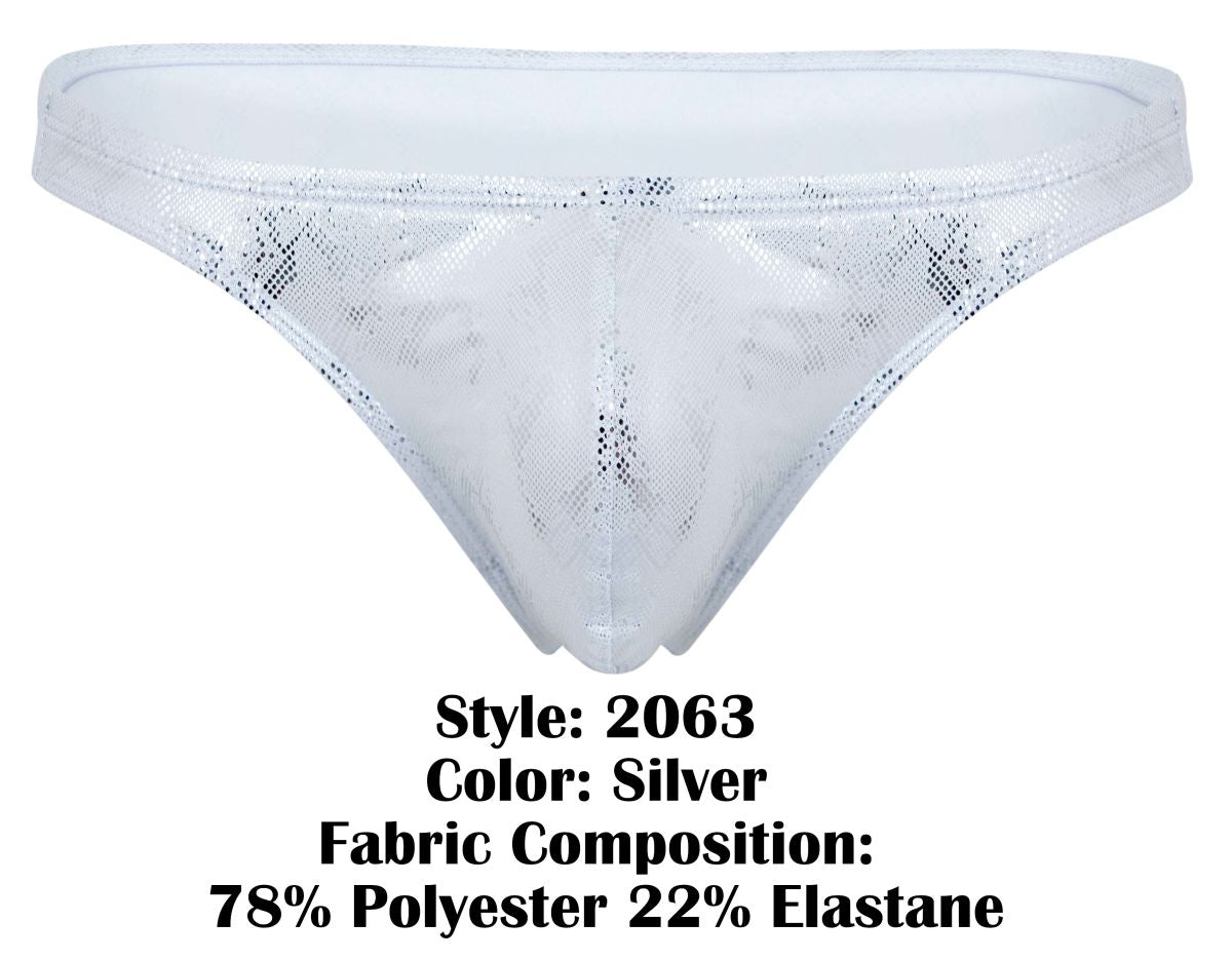 Clever 2063 Diamond Thongs Color Silver