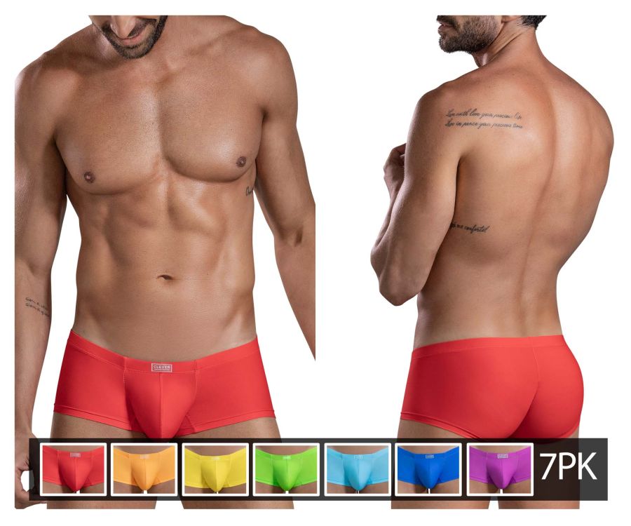 Clever 229946 7PK Trunks Color Multi-colored