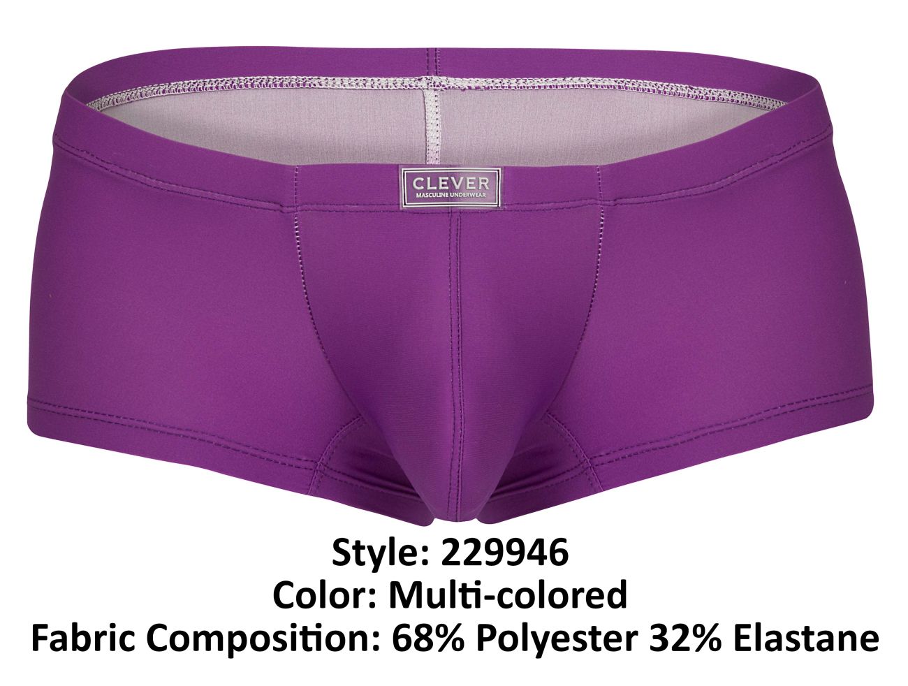 Clever 229946 7PK Trunks Color Multi-colored