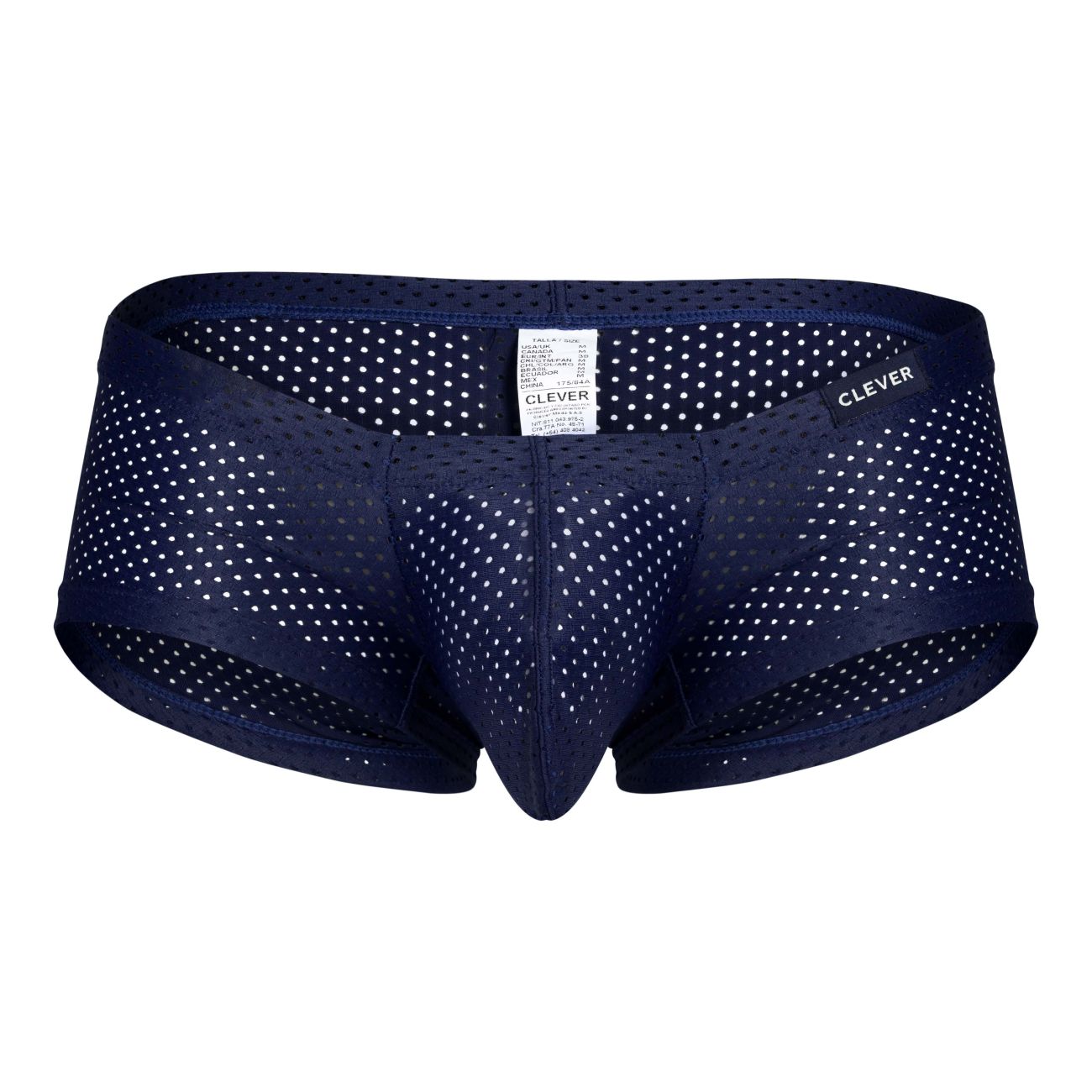 Clever 229947 3PK Autralian Latin Trunks Color Black-Red-Blue