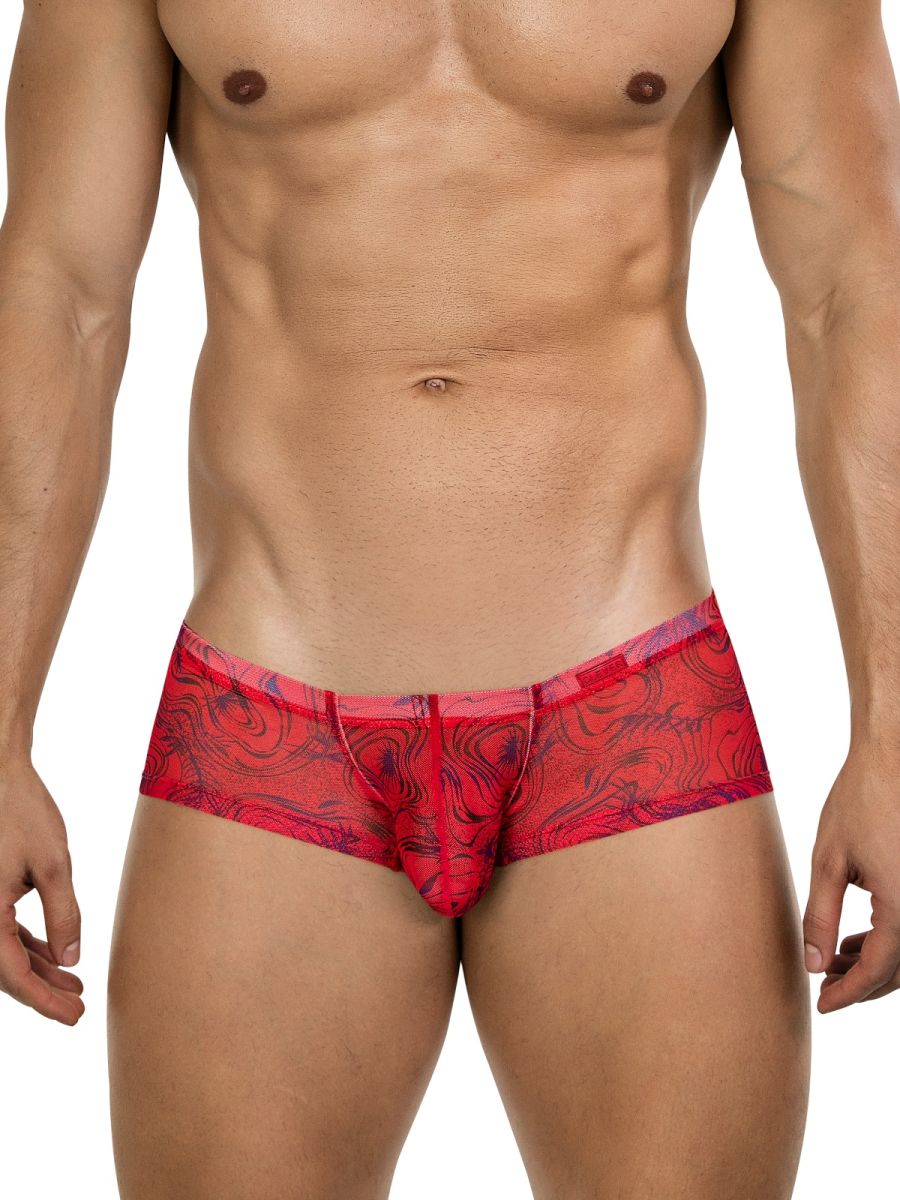 Clever 26032 Calipso Trunks Color Red - Bold Sophistication