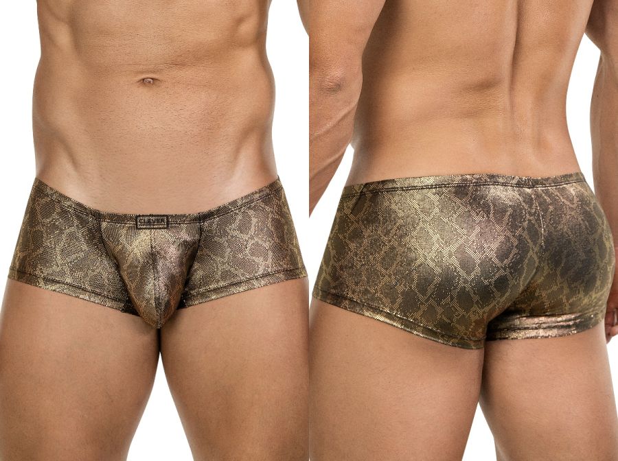 Clever 26042 Atlas Trunks - Bold and Sophisticated Gold Metallic Design Color Gold