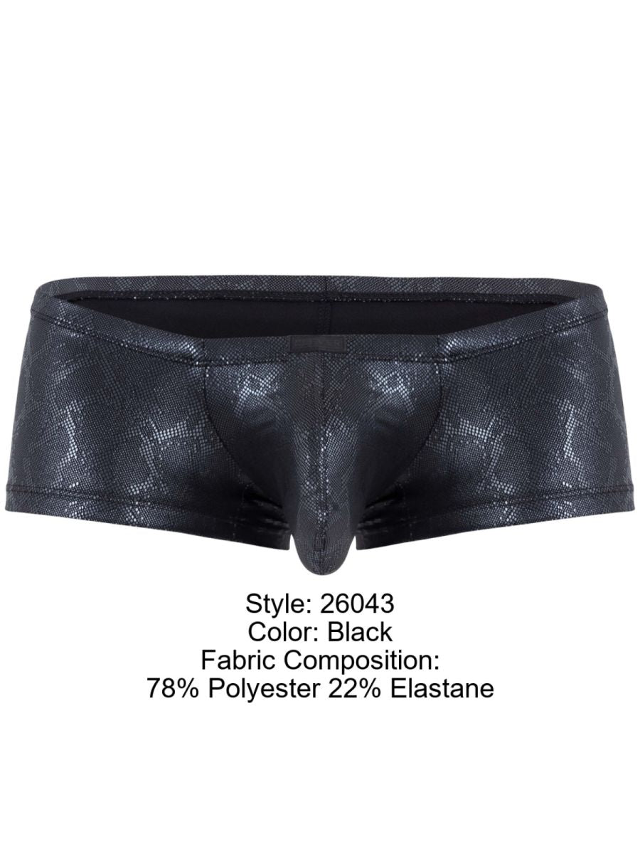Clever 26043 Atlas Trunks in Sleek Black Metallic Color Black