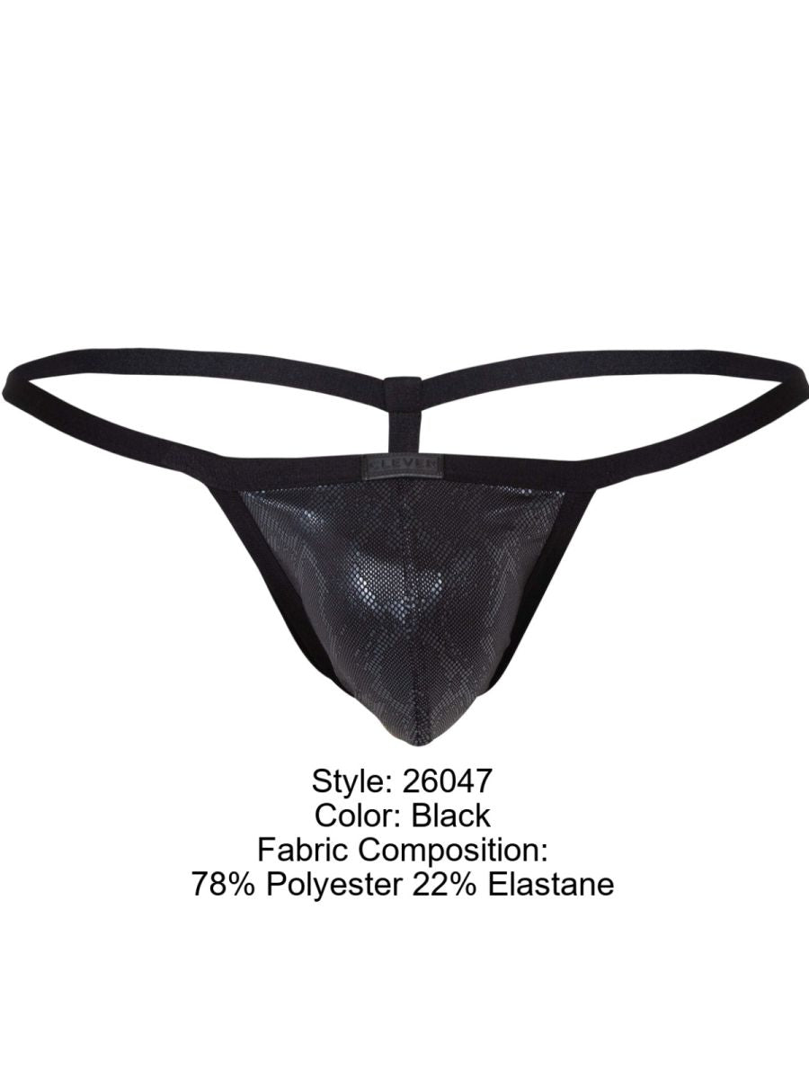Clever 26047 Atlas G-String Color Black - Bold Sophistication