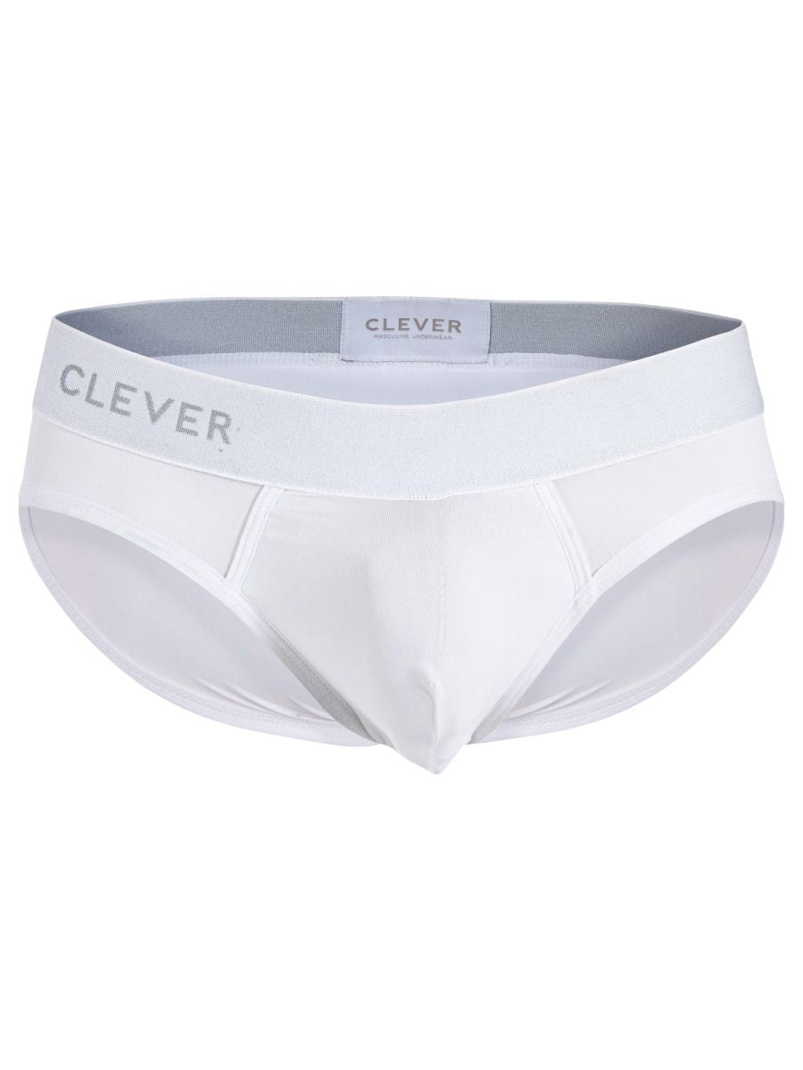 Clever 26209 Men's Underwear Salento Briefs for Everyday Comfort and Support Color White