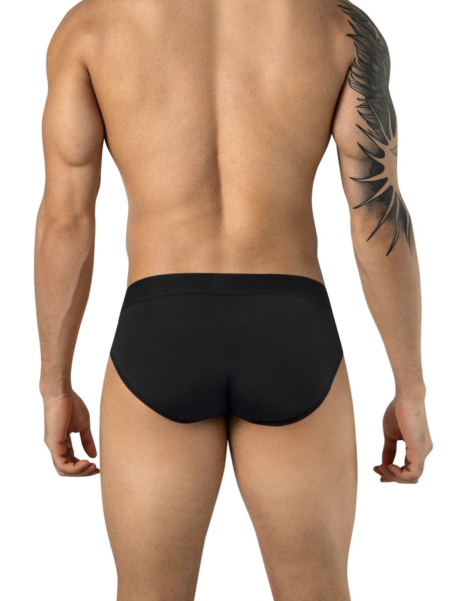 Clever 26210 Men's Underwear Salento Ergonomic Supportive Briefs Color Black