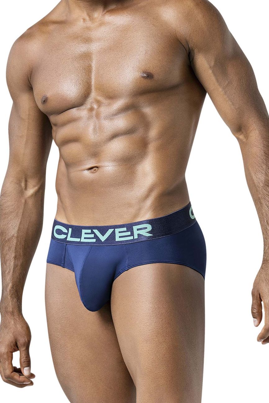 Clever 519968 3PK Australian Latin Briefs Color Beige-Blue-Green