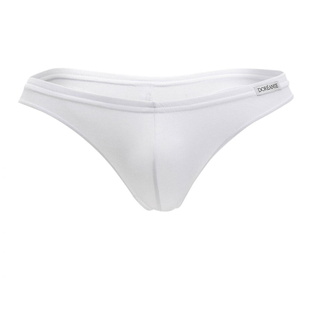 Doreanse 1392-WHT Euro Thong Color White