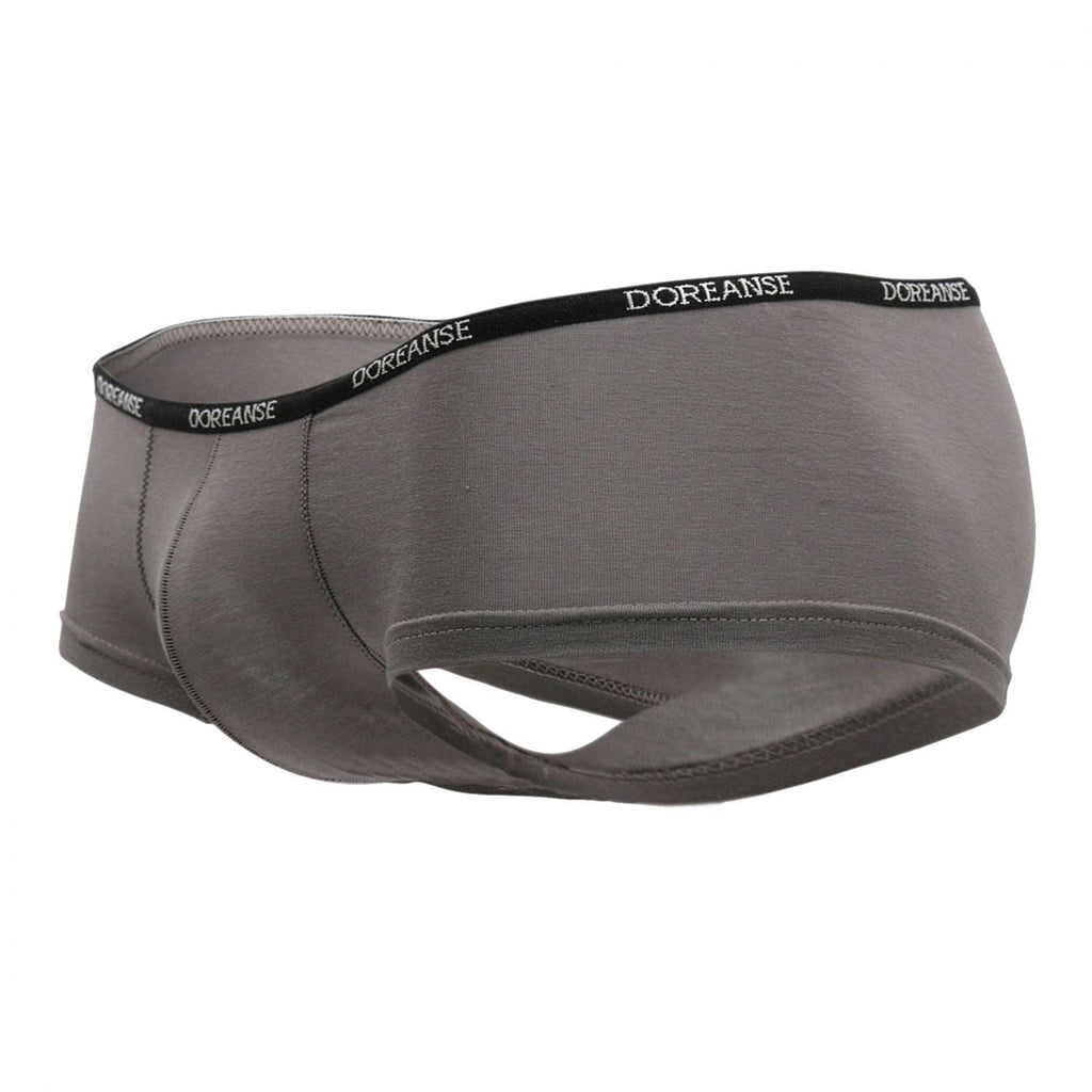 Doreanse Men's Underwear 1781-SMK Naked Mini Trunk Color Smoke