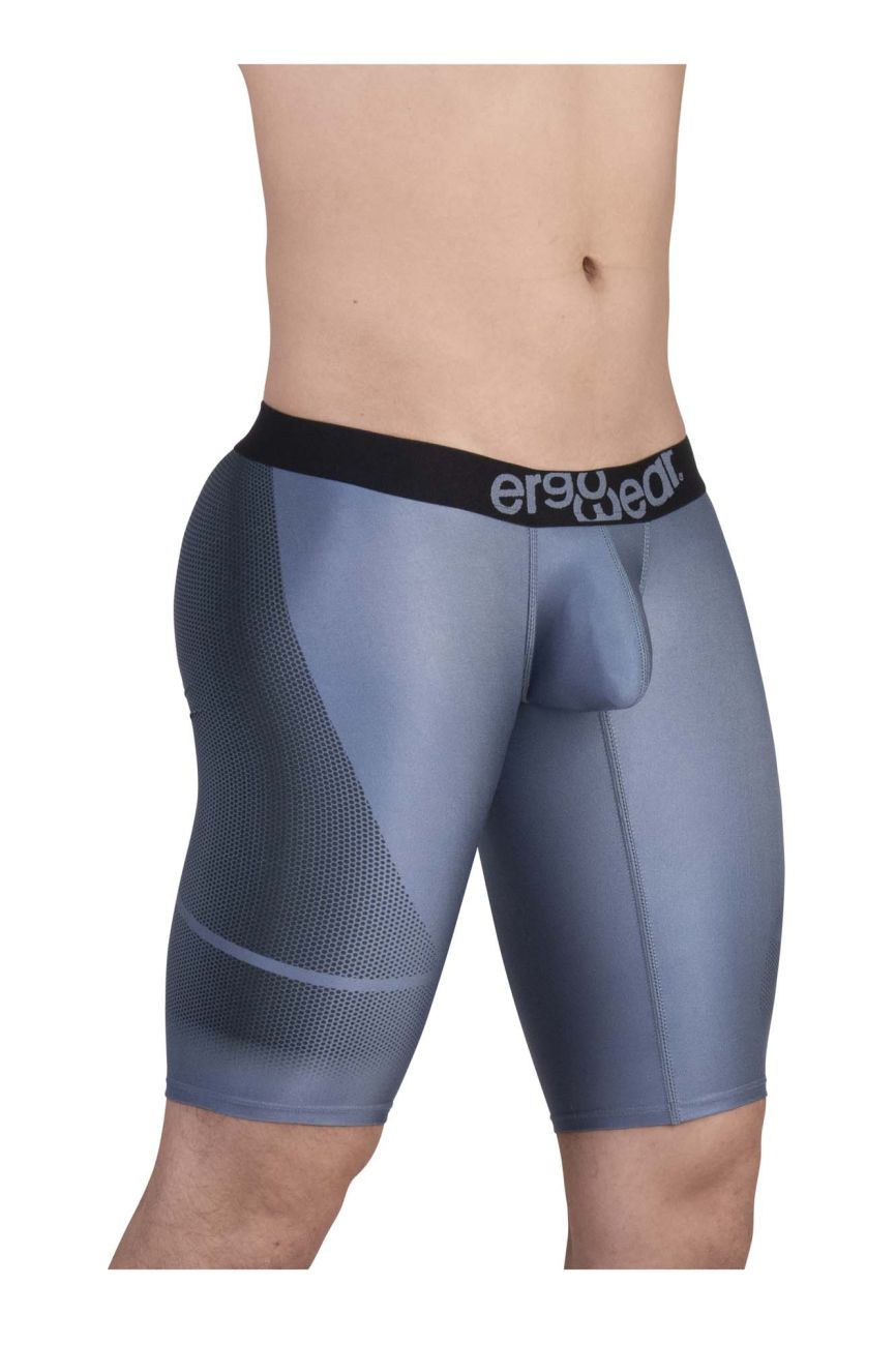 ErgoWearr EW1609 MAX SE Athletic Shorts Color Gray-Black