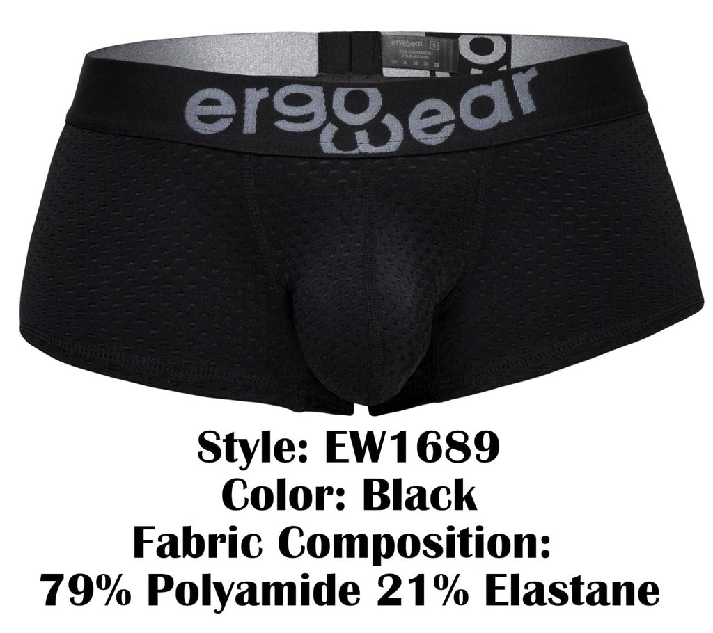 ErgoWear EW1689 MAX FLOW Trunks Color Black