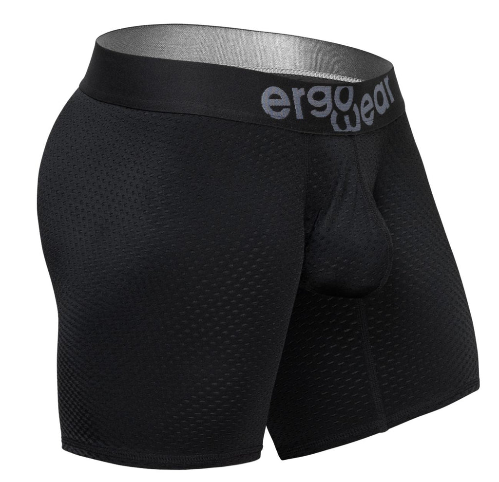 ErgoWear EW1690 MAX FLOW Boxer Briefs Color Black