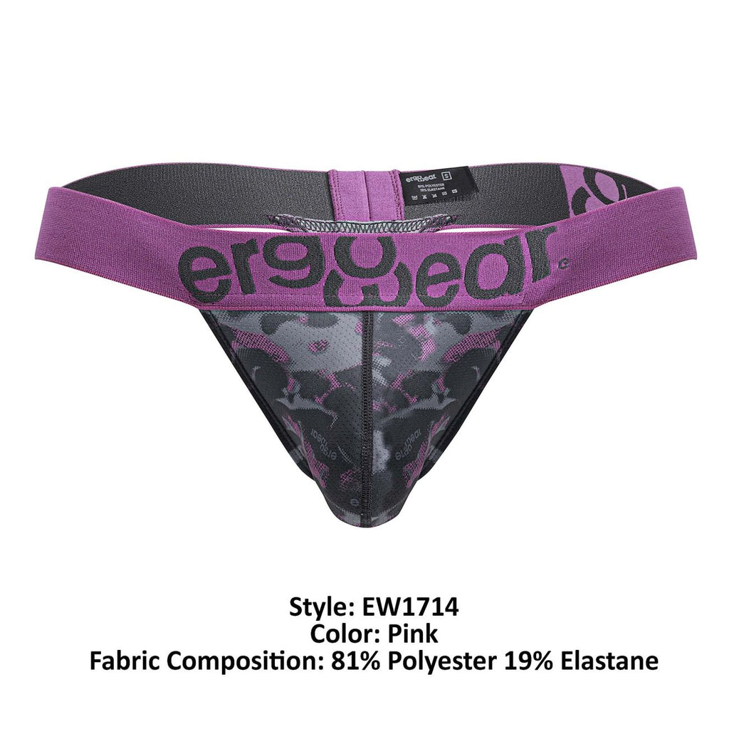ErgoWear EW1714 MAX SE CAMO G-String Color Pink