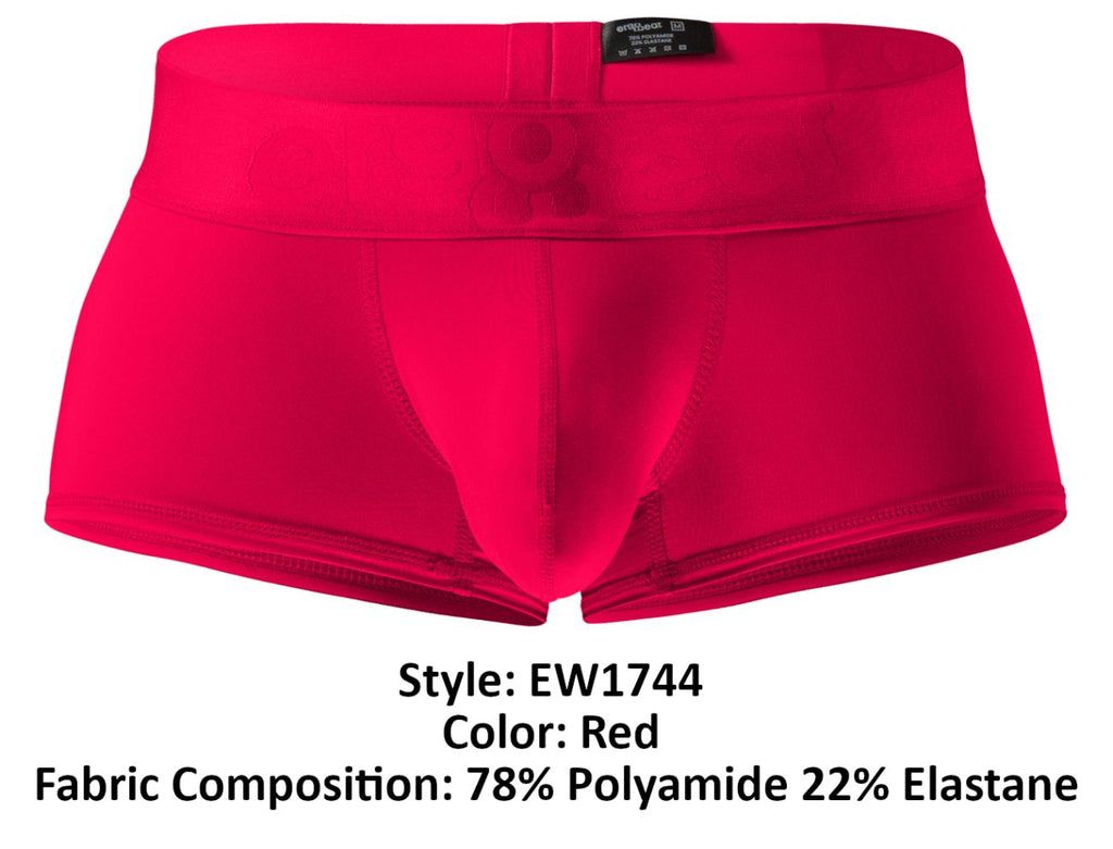 ErgoWear EW1744 MAX BOLD Trunks Color Red