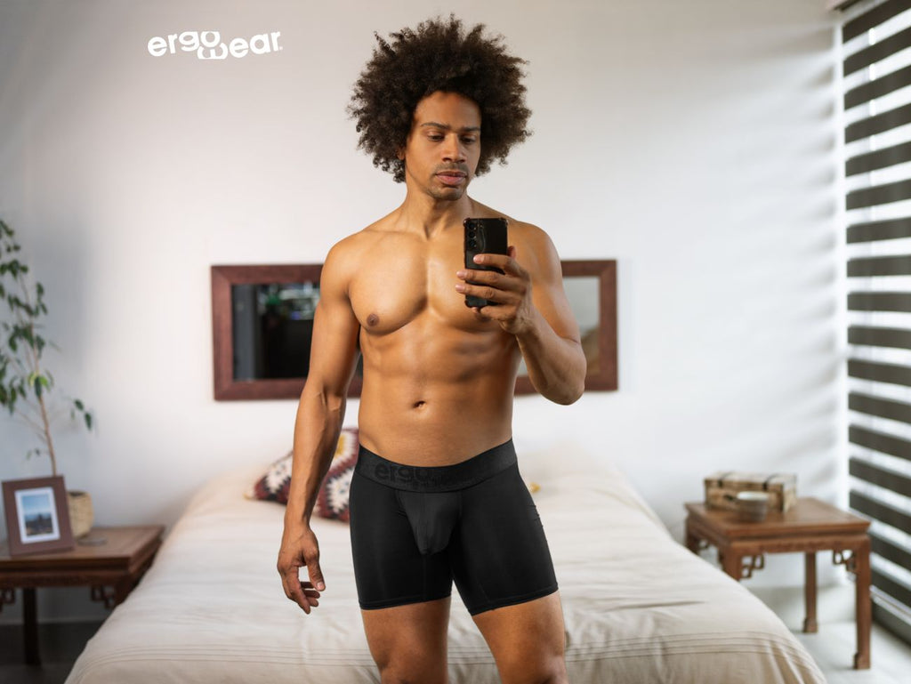 ErgoWear EW1749 MAX BOLD Boxer Briefs Color Black