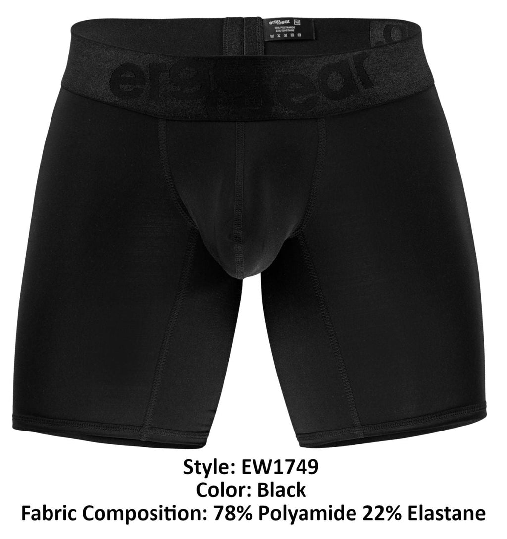 ErgoWear EW1749 MAX BOLD Boxer Briefs Color Black